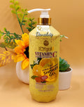 Icy Gold glow vitamin c collagen With Turmeric scrub shower gel 1000ml